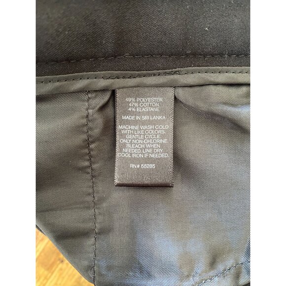 Express Columnist Women’s Black Skinny Ankle Dress Pants 6R Polyester Blend - Picture 5 of 7